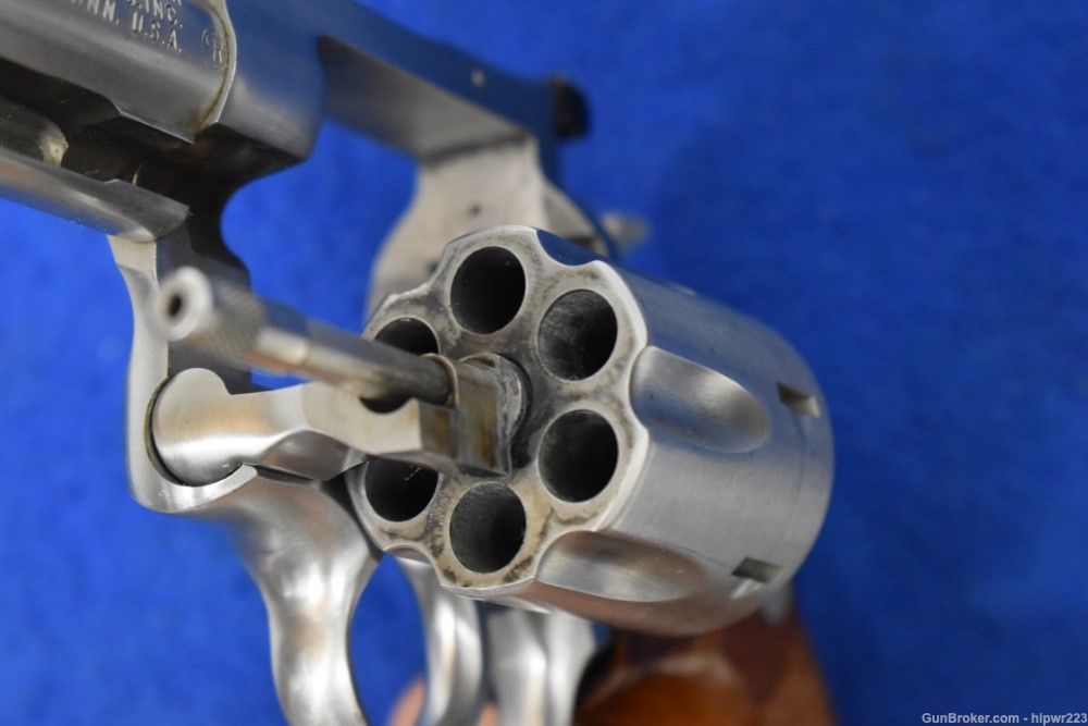 Ruger Security Six .357 Mag revolver stainless steel made in 1980 -img-21
