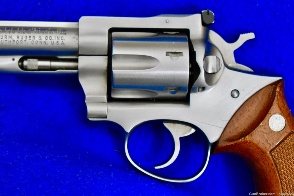 Ruger Security Six .357 Mag revolver stainless steel made in 1980 -img-7