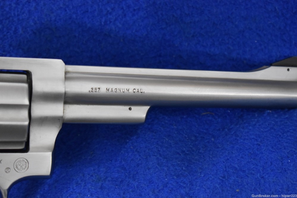 Ruger Security Six .357 Mag revolver stainless steel made in 1980 -img-18