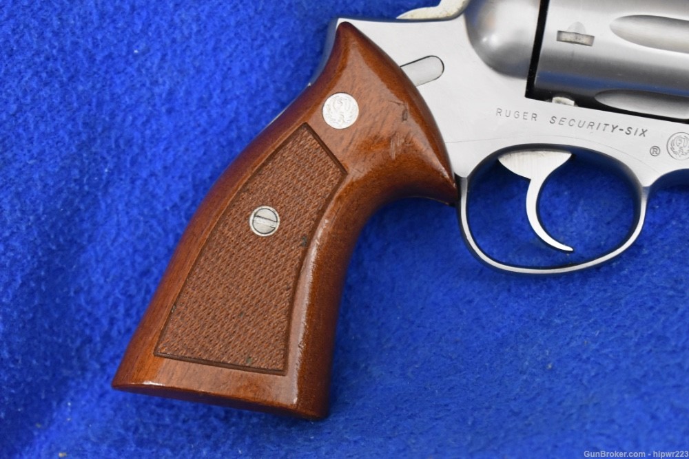 Ruger Security Six .357 Mag revolver stainless steel made in 1980 -img-3