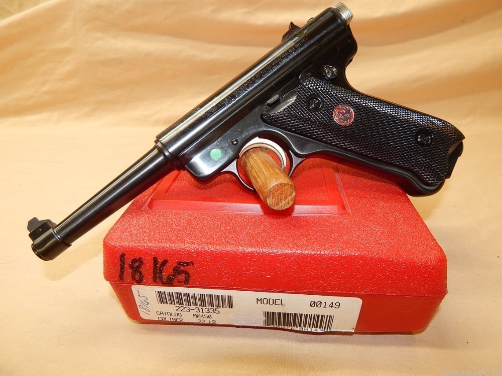 RUGER MK450 STANDARD AUTO 22 LR 4" 50TH ANNIVERSARY-img-0