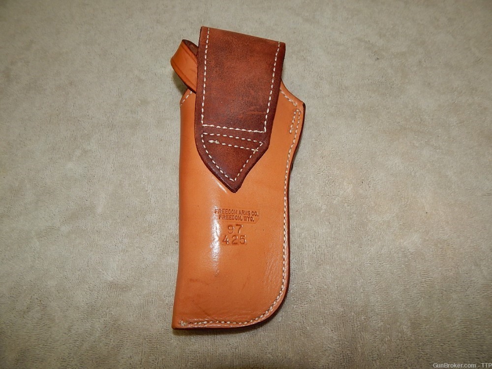 FREEDOM ARMS WESTERN FACTORY HOLSTER FOR MODEL 97 4 3/4" RIGHT HAND 21-img-1
