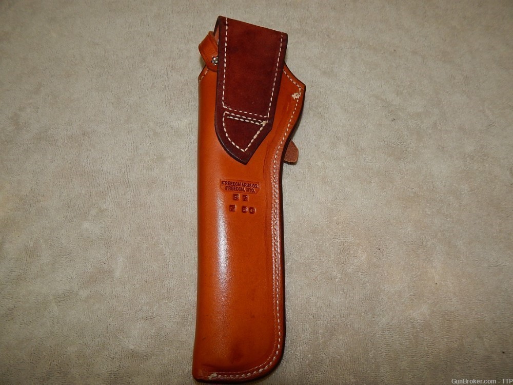 FREEDOM ARMS WESTERN HOLSTER FACTORY FOR MODEL 97 7.5" RIGHT HAND 23-img-1