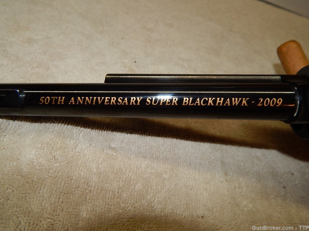 RUGER SUPER BLACKHAWK S-47N-50 44 MAG 7 1/2"  50TH ANNIVERSARY -img-6