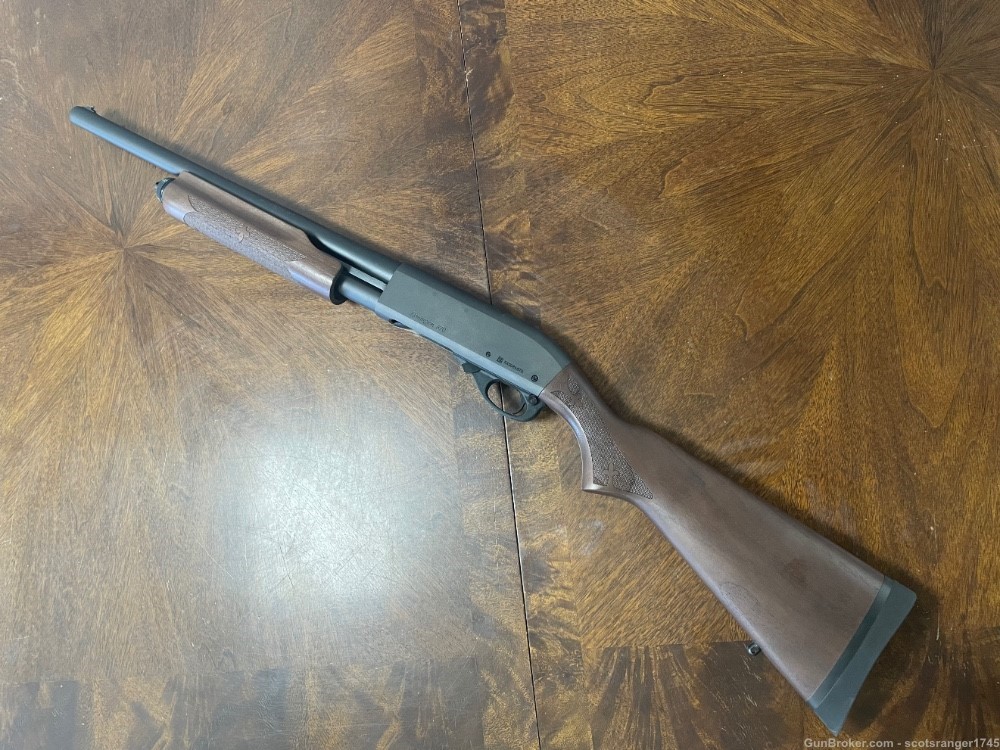 Remington 870 12 Gauge Like new 3” Chamber 20” barrel I Trade-img-1