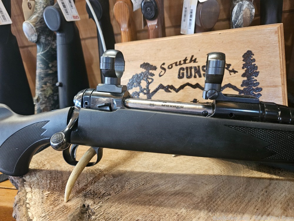 Classic Savage 110 .30-06 Rifle with/Muzzel device and Leupold Rings-img-2