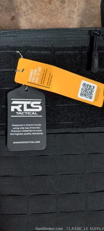 RTS OPSEC Advanced Quick Release Plate Carrier 10x12/Large/Black -img-1