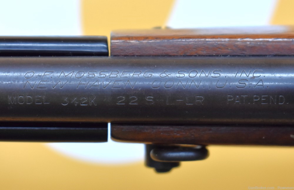 Mossberg Model 342K bolt action in 22 /L/LR-img-8