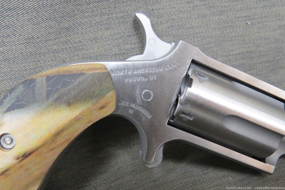 NAA Mini Revolver .22 Mag Gator Gun Mossy Oak Camo NAA-22MS-GHI-BL-img-2