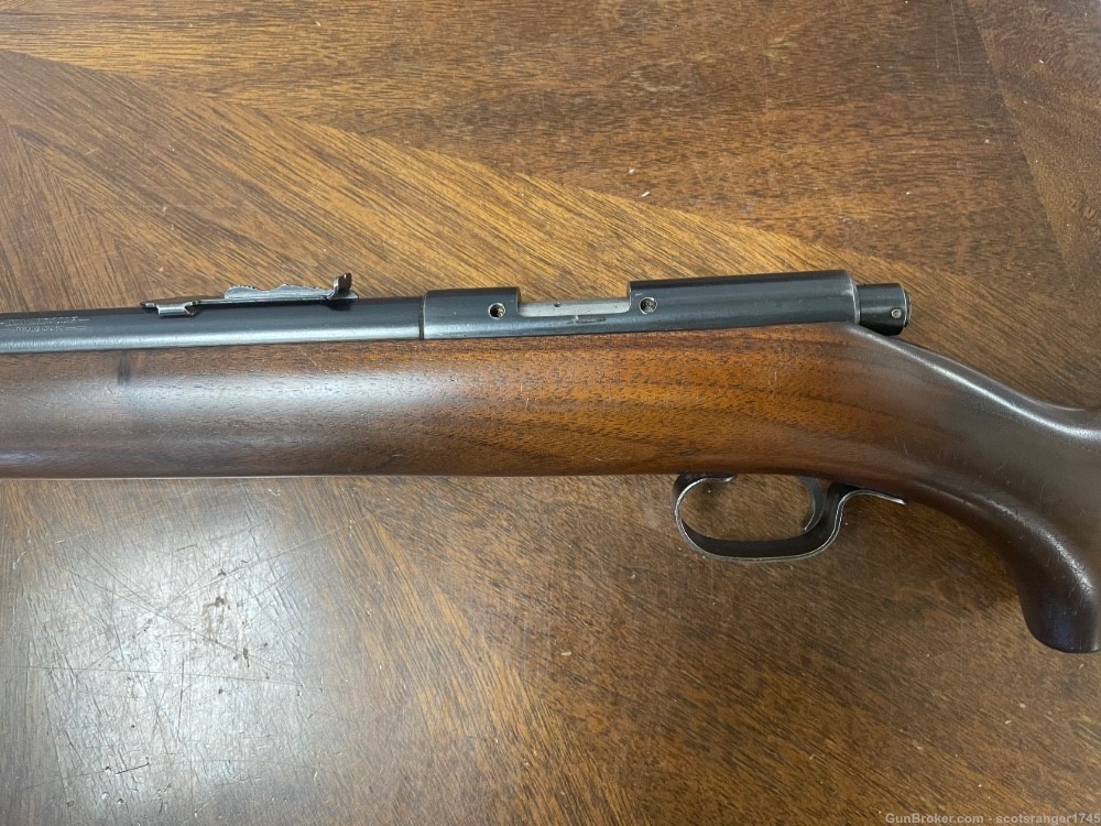 Winchester 72 Rifle 22LR Bolt Action Original WW II Era I Trade-img-5