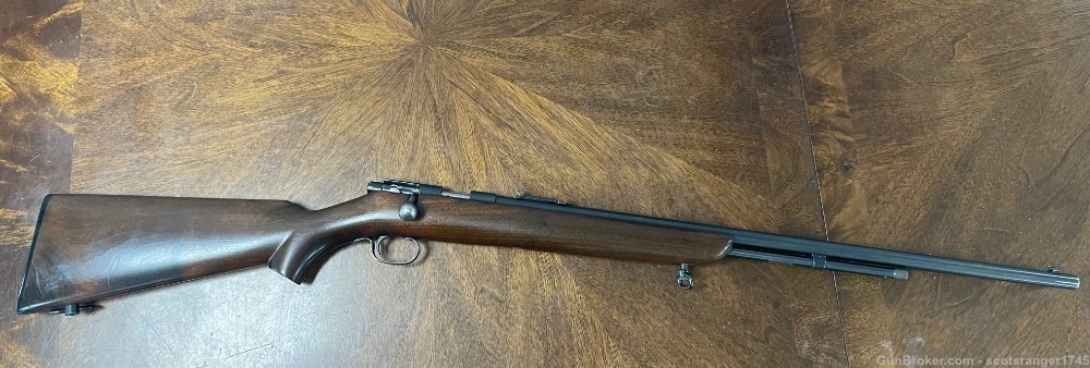 Winchester 72 Rifle 22LR Bolt Action Original WW II Era I Trade-img-0