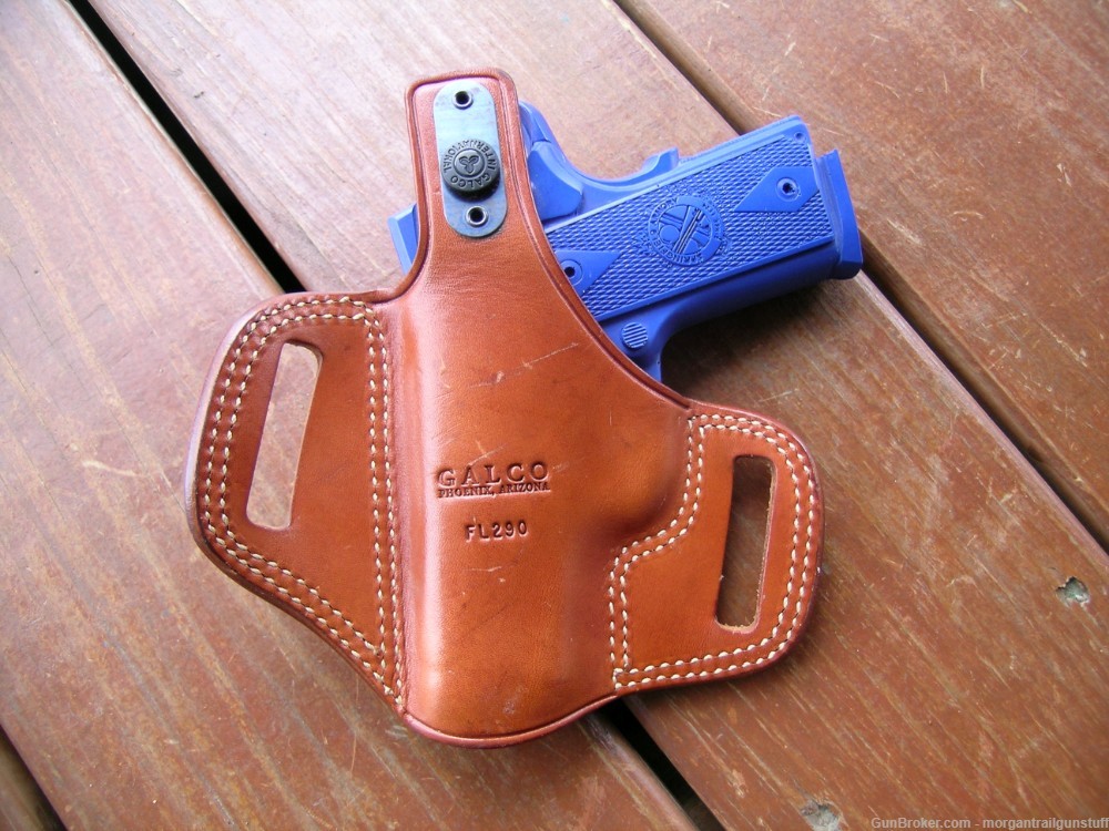 Galco #FL290 Leather Thumbsnap Holster Colt 1911 3" & 3-1/2"-img-3