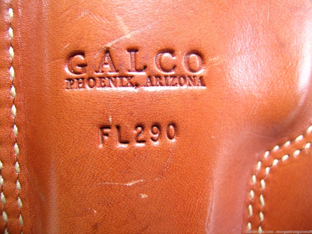 Galco #FL290 Leather Thumbsnap Holster Colt 1911 3" & 3-1/2"-img-5