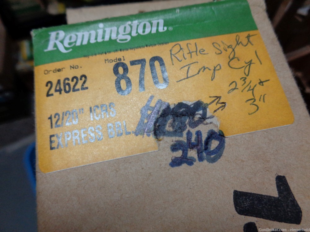 Remington 870 12 guage Express barrel-img-1