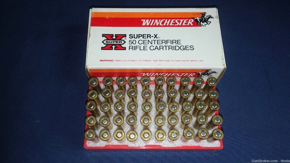 1 Box, 50 Rounds of Winchester Super-X 22 Hornet 46 Grain Hollow Point-img-0