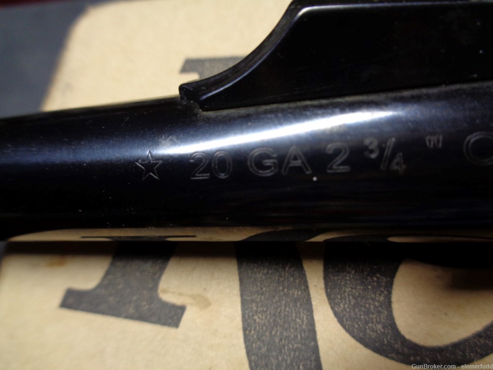 Remington 870 20 guage Polished Blue barrel-New old stock-img-3