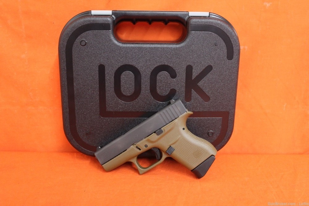 Glock 43 FDE 9mm NEW! Free Layaway!-img-0