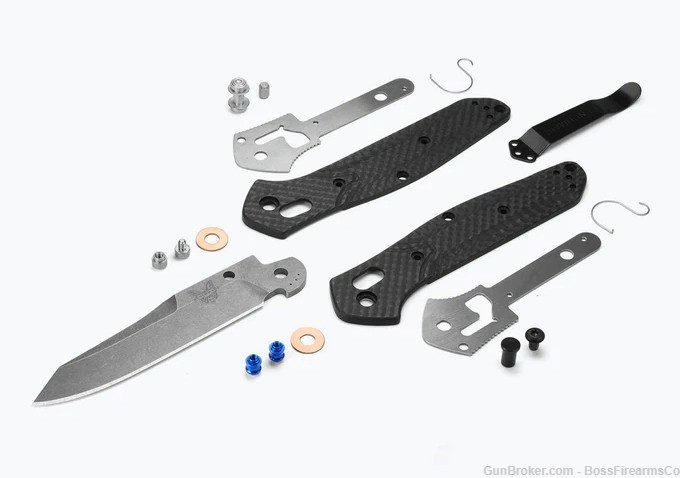Benchmade 940 Osborne Carbon Fiber Folding Knife Black 940-1-img-1
