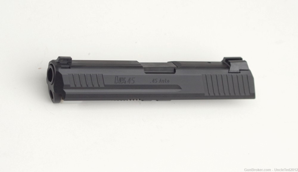  HK 45 ACP upper slide assembly with Luminous front Black Rear-img-0