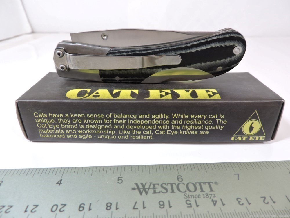 Lockback Folding Pocket Knife CatEye   EYE005-img-3
