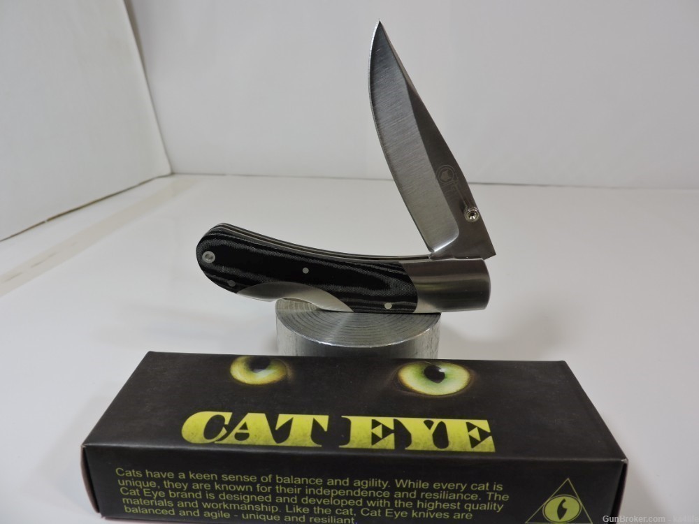 Lockback Folding Pocket Knife CatEye   EYE005-img-0