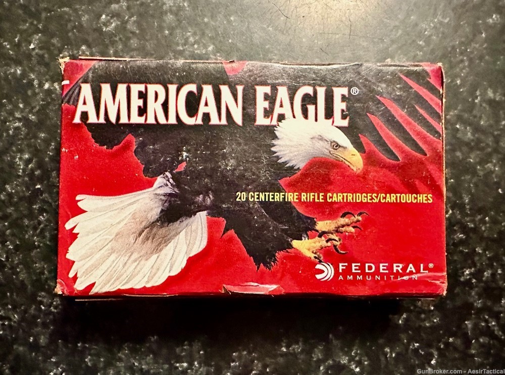 Federal American Eagle .300 Blackout 150gr FMJ supersonic 20 rounds-img-1