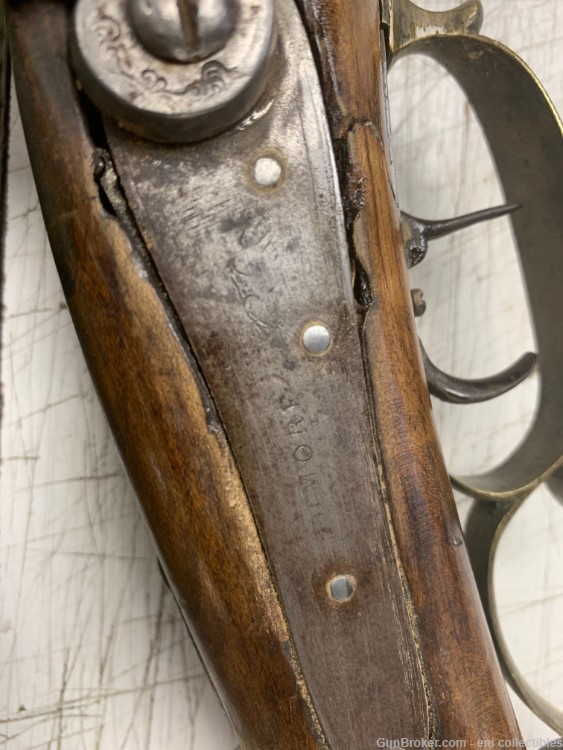 Kentucky half-stock rifle set. circa 1830-img-5