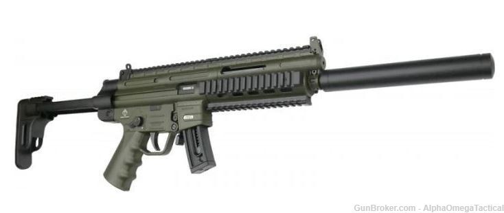 ATI GSG-16 Carbine - OD Green | .22LR | 16.25" Barrel | 10rd | Faux Suppres-img-0