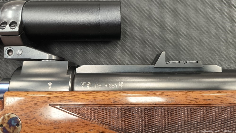 Rigby Big Game M98 416 Magnum 24" M98 W/Swarovski Z6 -img-5