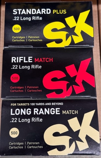 SK Standard Plus - Rifle Match - Long Range Match - Shooters Pack 3 Bricks-img-0