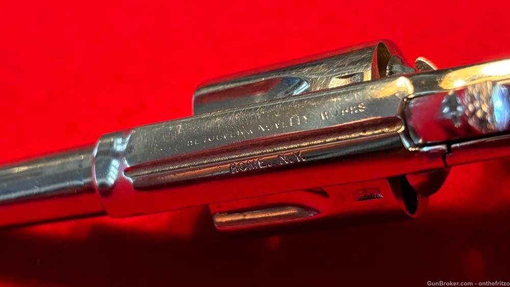 Rome Revolver & Novelty Works .32 RF Spur Trigger, Engraved-img-7