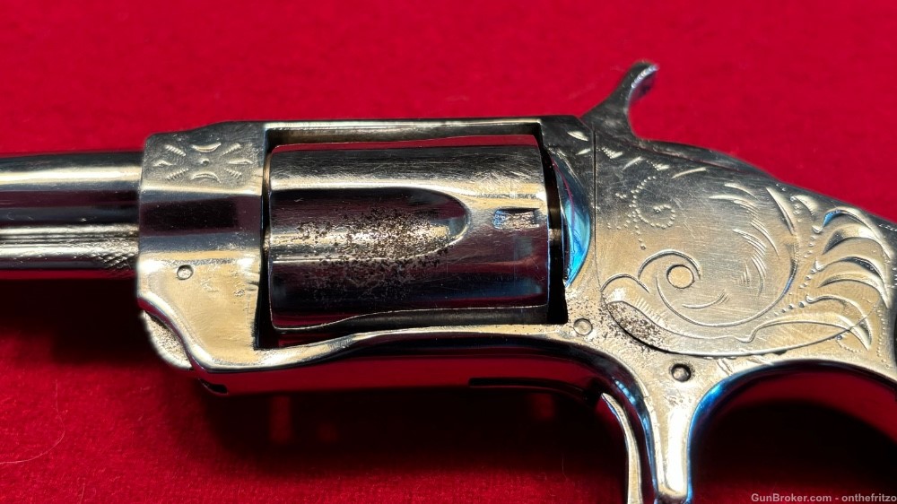 Rome Revolver & Novelty Works .32 RF Spur Trigger, Engraved-img-15