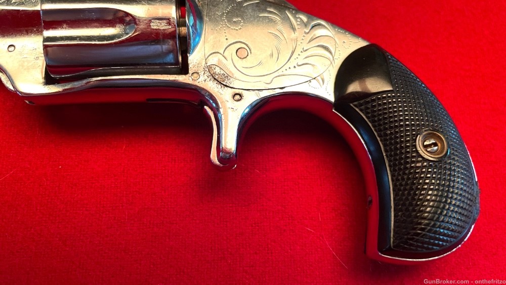 Rome Revolver & Novelty Works .32 RF Spur Trigger, Engraved-img-6