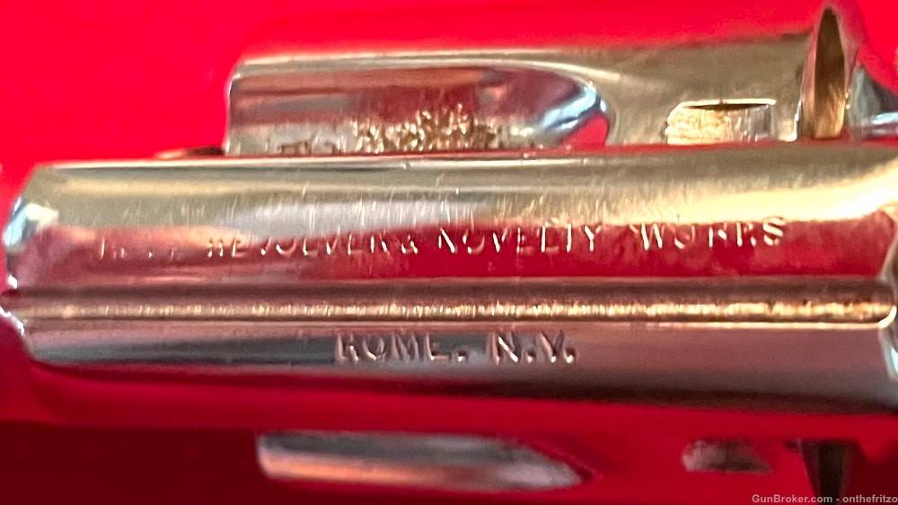 Rome Revolver & Novelty Works .32 RF Spur Trigger, Engraved-img-2