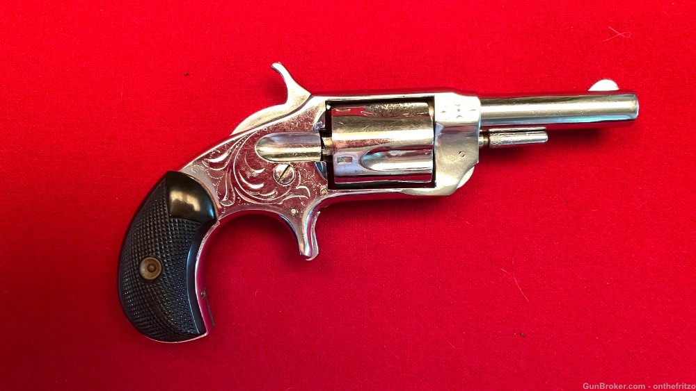 Rome Revolver & Novelty Works .32 RF Spur Trigger, Engraved-img-0