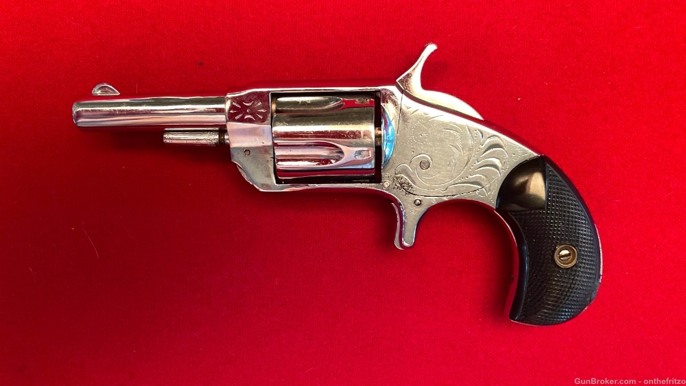 Rome Revolver & Novelty Works .32 RF Spur Trigger, Engraved-img-8