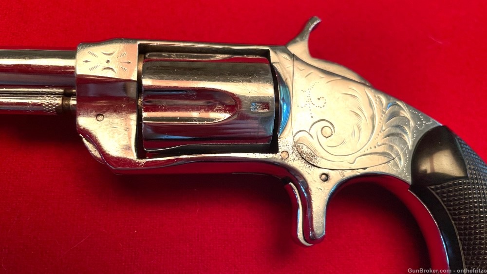 Rome Revolver & Novelty Works .32 RF Spur Trigger, Engraved-img-5