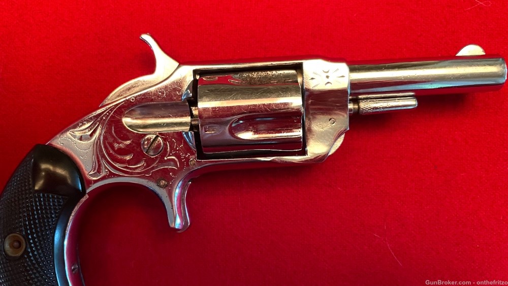 Rome Revolver & Novelty Works .32 RF Spur Trigger, Engraved-img-10