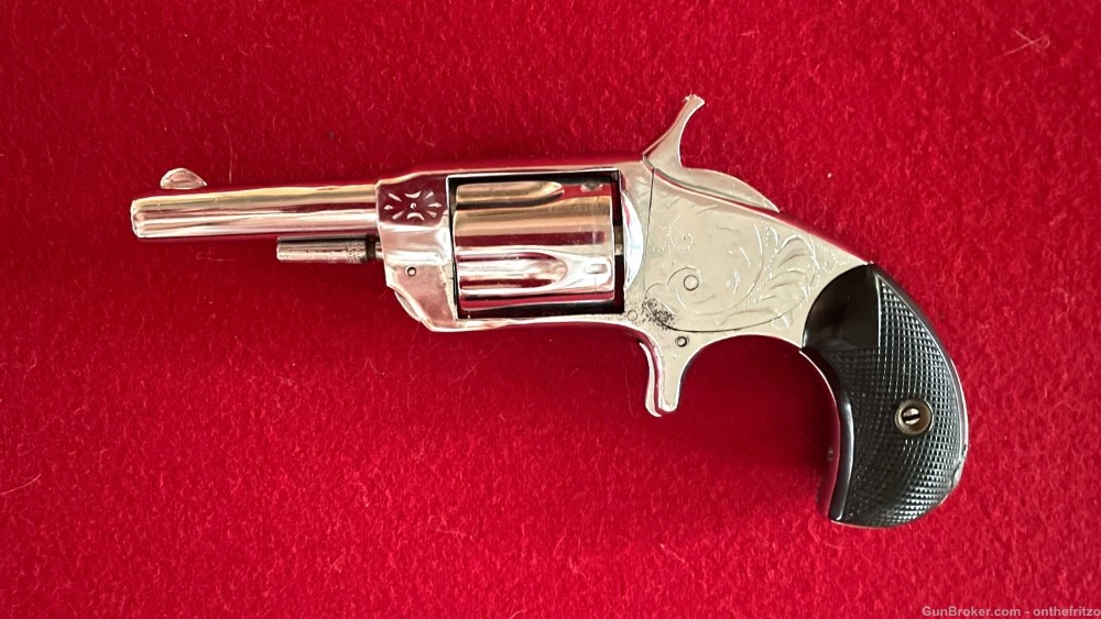 Rome Revolver & Novelty Works .32 RF Spur Trigger, Engraved-img-1