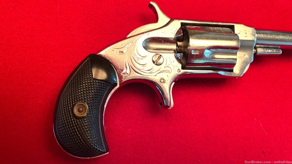 Rome Revolver & Novelty Works .32 RF Spur Trigger, Engraved-img-16