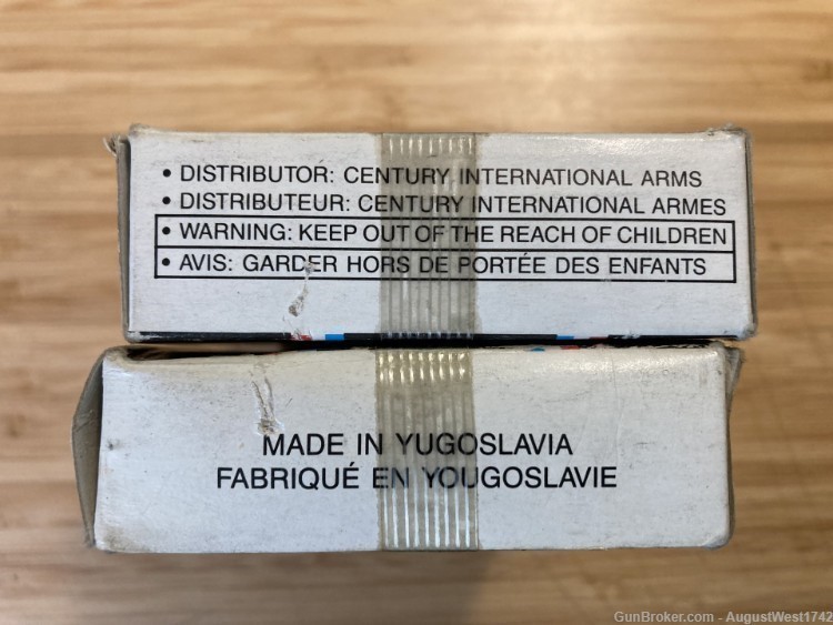 40 Rounds of 6.5x55mm Swedish 130gr FMJ Non-Corrosive Factory Ammunition-img-1