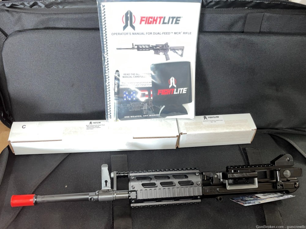 Fightlite MCR-060 Dual Feed AR15 Upper Belt Fed 5.56 Fight Light 16 Layaway-img-0