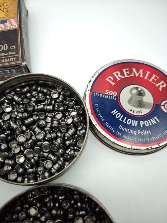 Approximately 3,000 .22 cal Lead Airgun Pellets-img-9