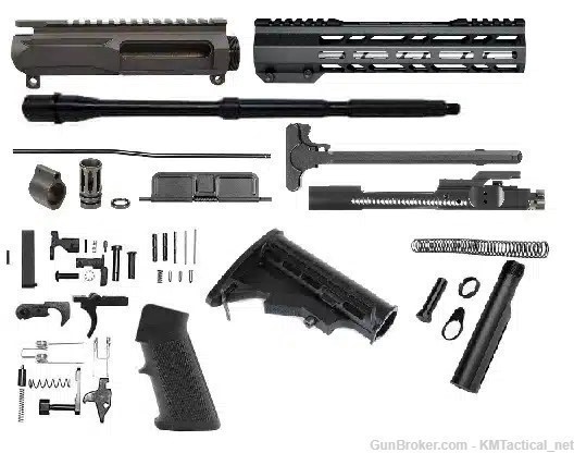 16" AR 15 Kit w Upper AR15 BCG LPK Buyers Choice in Caliber AR-15 5.56 300-img-0