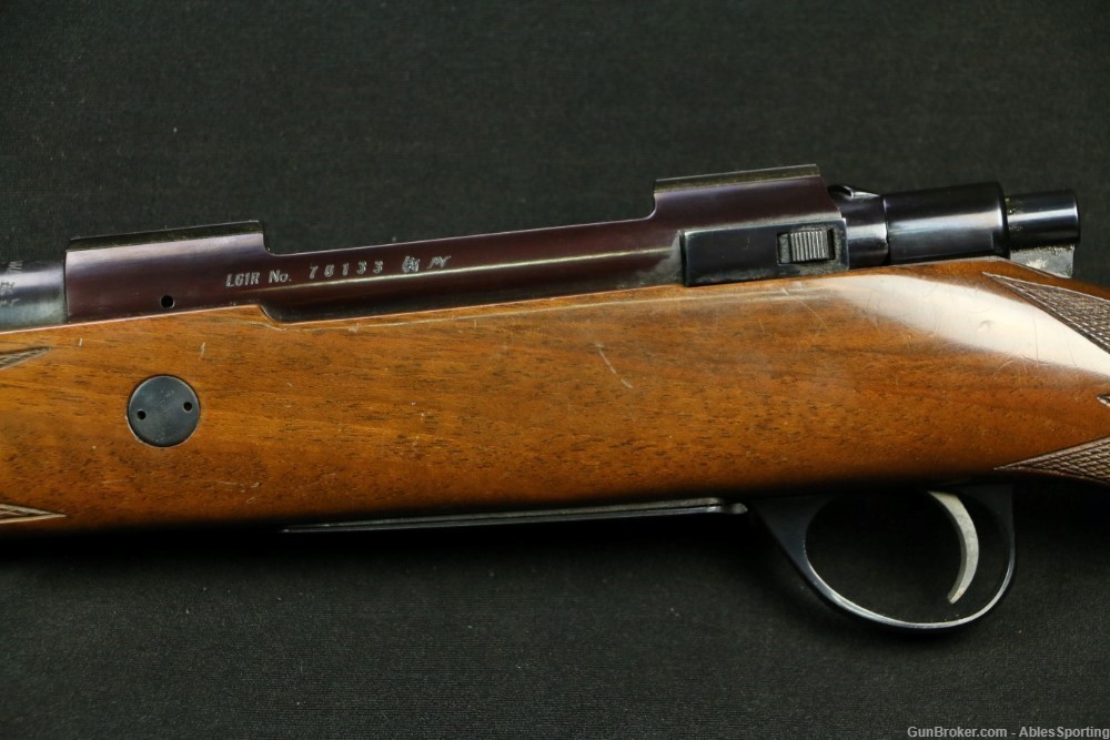Sako L61R Bolt-Action Rifle, 7mm Rem Mag, 22", Wood Stock, Blued Barrel-img-7