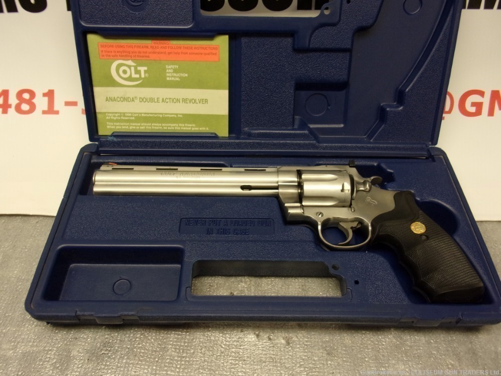 Colt Anaconda .44 Magnum Revolver 1991 Vintage-img-1
