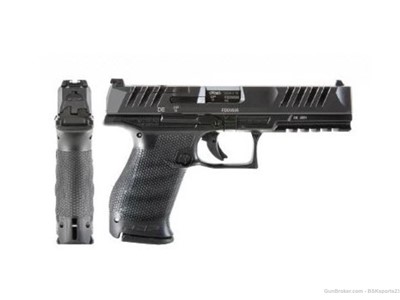 WALTHER PDP 9MM 5" CMPT BLK 10RD
