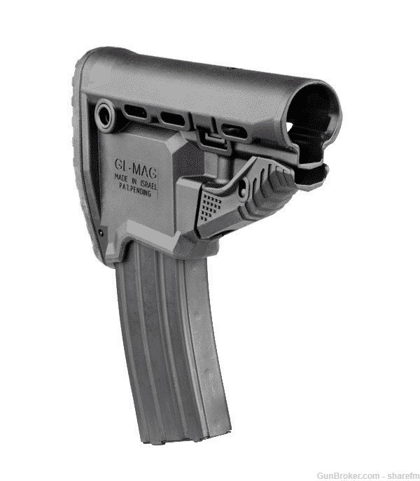 GL-MAG Fab Defense M4 Survival Buttstock With Built In Mag Carrier&5 Rounds-img-4