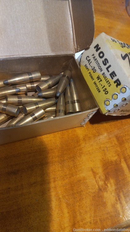 7 MM and 30 Cal.Nosler partition bullets-img-1