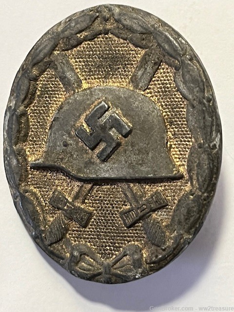 WW2 German Wehrmacht Gold Grade Wound Badge.Orig.-img-0